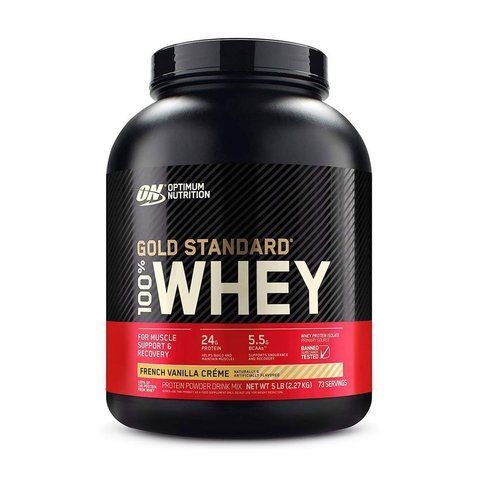 Gold Standard 100% Whey - 2280g French Vanilla Cr&egrave;me 2022-09-0193 фото