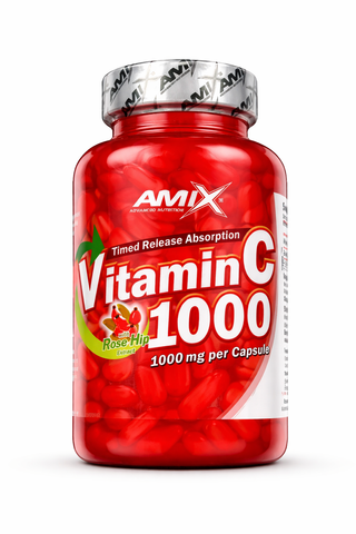 Amix Vitamin C 1000 мг + Rose Hips 100 caps  10022026-16 фото