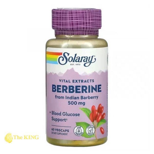 Berberine from Indian Barberry 500mg.= 60 vcaps 2022-10-1037 фото